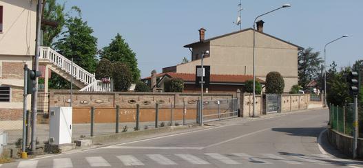 Vigarano via Cento - via Garibaldi - via donatori di sangue