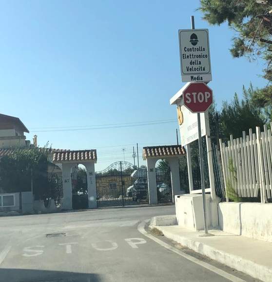 velocità media Giovinazzo 50 kmh