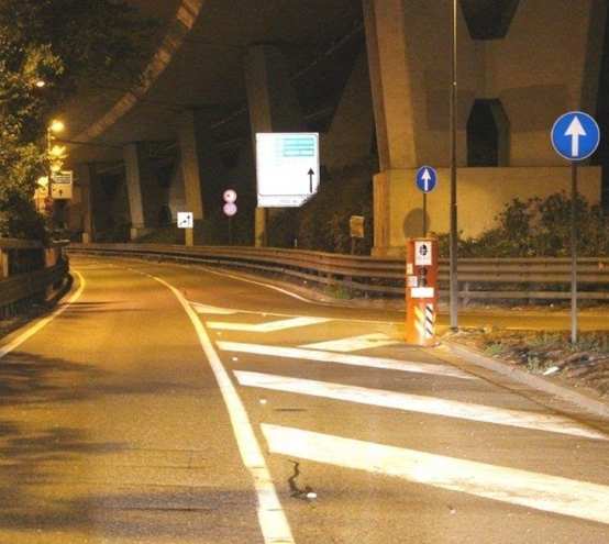 autovelox sull'Arginale