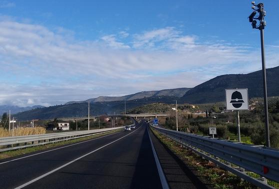 autovelox direzione Latina