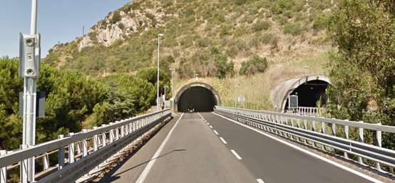 autovelox galleria Monte Giove
