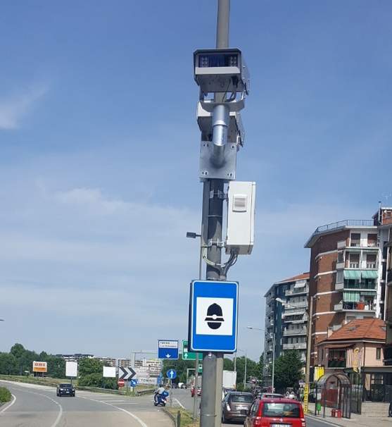 autovelox Beinasco strada Torino