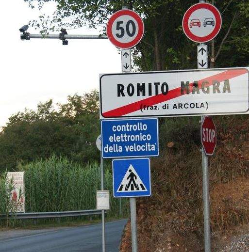 via Ameglia Arcola - Romito Magra